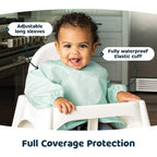 Tiny Twinkle Long Sleeve Bib for Babies & Toddlers – 2 Pack Waterproof Smock - Image 6