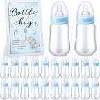 Roowest Bottle Chug Baby Shower Game Favors Including Blue Elephant Theme by Roowest