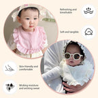 Baby Bibs Muslin Drool Teething Drooling Bibs - Image 4
