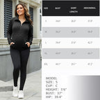 GINKANA Maternity Women's Long Sleeve Shirt Half Zipper Lapel Lightweight - Image 7