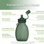 haakaa Silicone Hippo Pouch – Reusable Pouches - Image 4