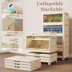 28 Qt Plastic Storage Bins - Image 6