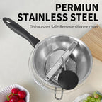 Stainless Steel Ergonomic Food Mill - Image 6