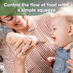 Haakaa Silicone Baby Food Dispensing Spoon Feeder 4oz - Image 2