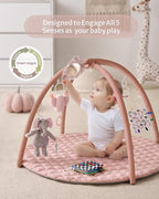 Blissful Diary Baby Play Gym Mat, Tummy Time Activity Mat - Image 3