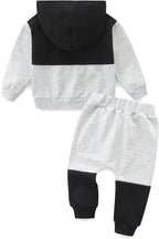 Baby Boy Outfits Short Long Sleeve Pants Clothes Set Spring Summer Hooded - Image 2