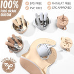 Yinder 15 Pack Silicone Baby Feeding Set Include Baby Bowls Spoons Forks - Image 2