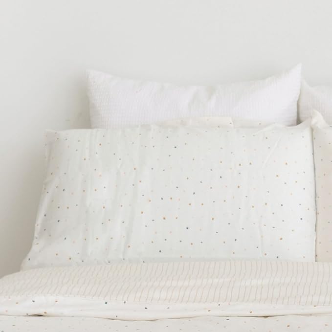 Makemake Organics Organic Toddler Pillowcase GOTS Certified Organic Cotton - Image 3