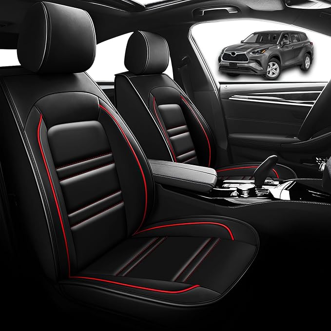 Seat Cover for Toyota Highlander 2001-2025 | Car Seat Covers Front Seats - Image 2