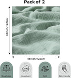 JELLYMONI Muslin Swaddle Blankets - Image 4