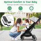 BABY JOY Lightweight Baby Stroller, Compact Travel Stroller - Image 8