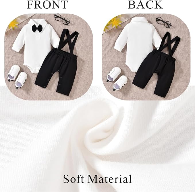 Baby Boy Gentleman Outfit - Image 5