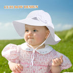 Baby Girl Sun Hat Summer Foldable Beach Hats - Image 2