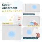 Reli. Disposable Changing Pads for Baby | 18" x 24" Disposable Diaper Changing - Image 5