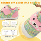 FEETCITY Baby Walking Shoes Wide Baby Shoes Boys Girls Infant Sneakers Crib - Image 2
