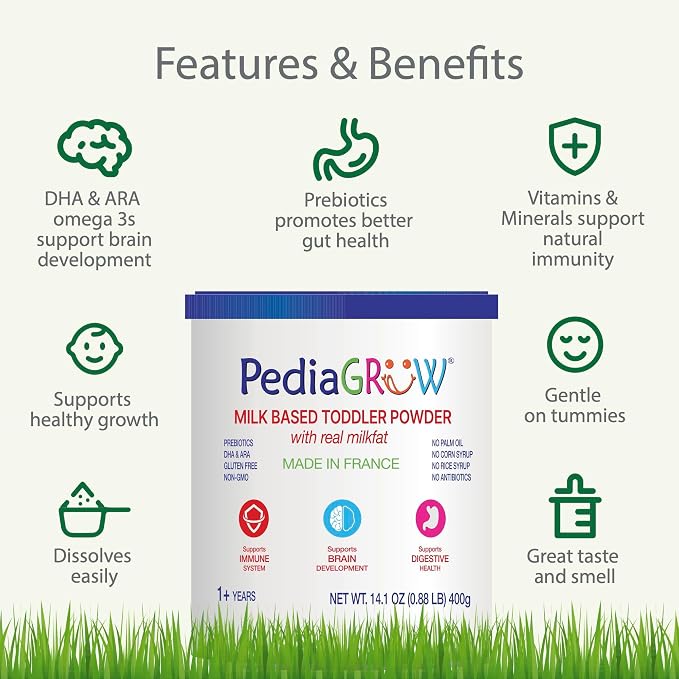 Toddler Nutritional Milk Powder, Made in France, Grass-Fed Milk - Image 5
