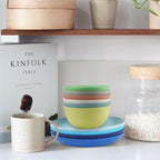 10oz Wheat Straw Bowls Set of 6, Unbreakable Ice Cream Bowl Sets - Image 8