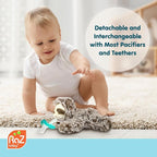 RaZbaby Duck RaZbuddy Stuffed Animal Pacifier Holder - Image 5