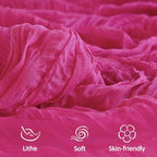 6 Pack Hot Pink Cheesecloth Table Runner 10Ft Gauze Cheese Cloth Table Runner - Image 6