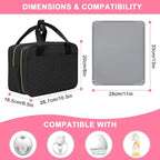 Wearable Breast Pump Bag with Insulated Breastmilk Cooler - Image 3