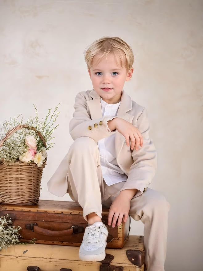 Boys' 5 Piece Formal Suit Set - Image 6