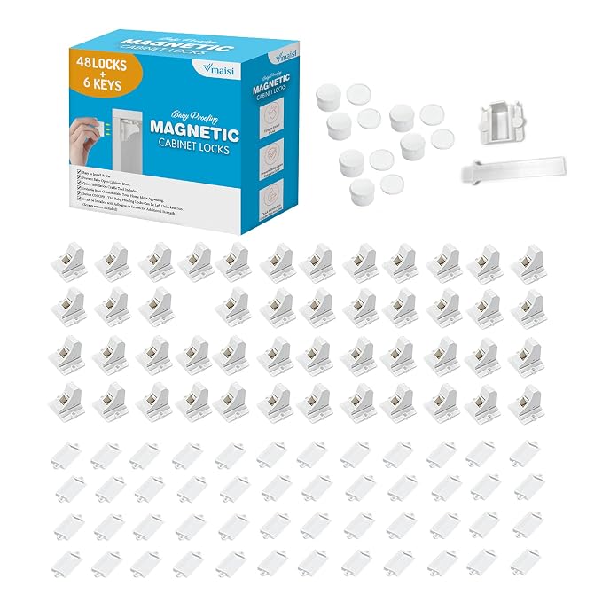 Vmaisi Magnetic Cabinet Locks for Babies by vmaisi