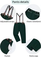 Toddler Boy Outfit Boy Dress Shirt - Image 3