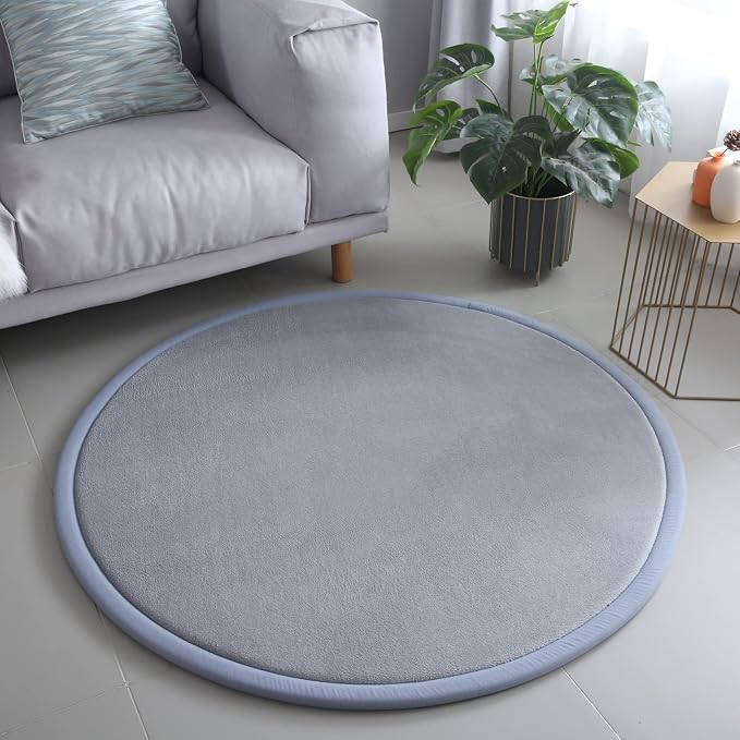 Loartee Thick Kids Round Rug - Image 2
