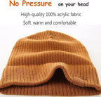 LMLALML Beanie for Toddler Boys Elegant Baby Beanie Knit Winter Hat for Kids - Image 5
