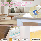 Clear Soft Corner Protectors for Furniture Strip, 0.8in x16.4FT, Sharp Edge & - Image 6