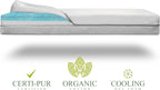 Organic Cotton Dual-Sided Crib Mattress | 2-Stage Premium Memory Foam - Image 2
