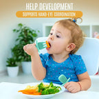 4pc Silicone Baby Spoons Self Feeding Baby Utensils 6-12 Months - Image 7