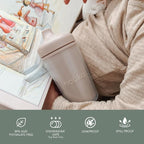 noüka Insulated and Non-Spill Sippy Cup | Leak Proof and Easy Grip | Keeps - Image 3