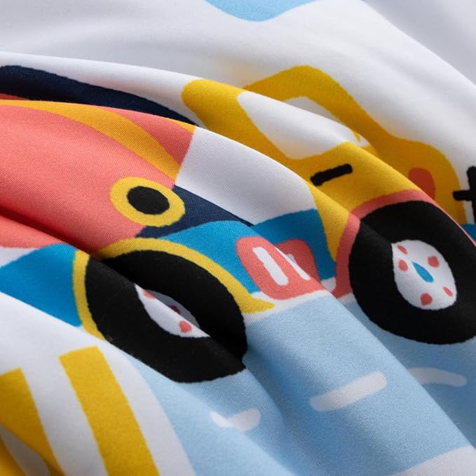NTBED 4 Pieces Construction Toddler Bedding Set - Image 6
