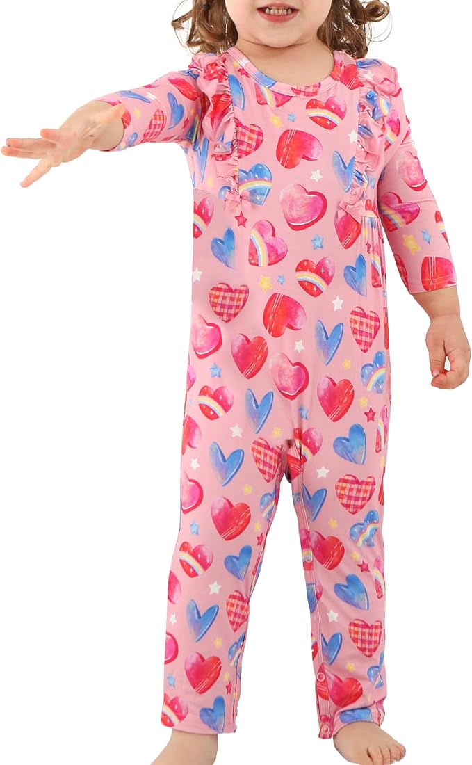 Baby Girl Romper Viscose from Bamboo Jumpsuit by DreamHalo