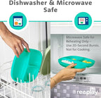 Re-Play Toddler Plates with Dividers - Image 7