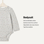 Amazon Essentials x Sofia Grainge Unisex Babies' Long Sleeve Crew Neck Bodysuit - Image 2