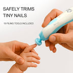 Baby Nail Trimmer 21 in 1, Usage Labeled Case & 13 Extra Replacement Tools - Image 2