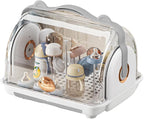 Baby Bottle Drying Rack Storage, Nursing Bottle Storage Box Organizer - Image 2