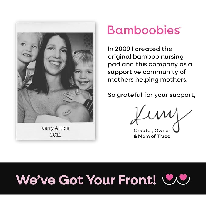 Bamboobies Nursing Pads, Reusable and Washable - Image 7
