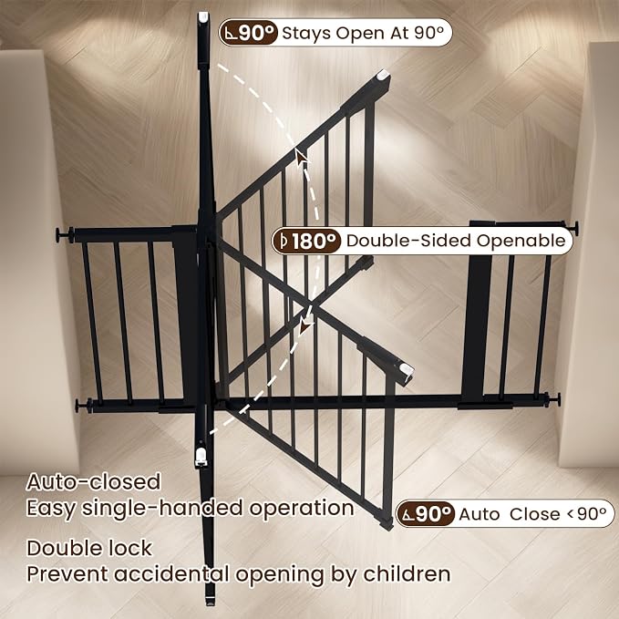 Mumeasy Baby Gate for Stairs - Image 3