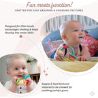 Sophie la girafe Multi-Textured Rattle | Light & Easy to Grasp | Awaken All 5 - Image 4