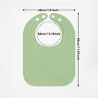 100% Cotton Muslin Baby Bibs 10-Pack Baby Drool Bibs - Image 7