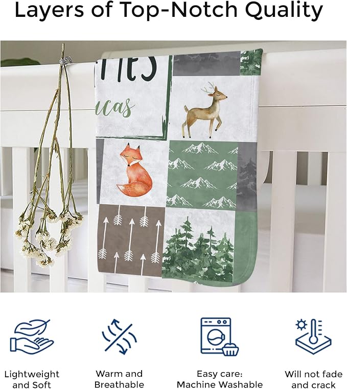MDPrints Personalized Baby Blankets - Image 5