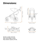 Thule Urban Glide 3 Single Child All-Terrain Stroller, Lightweight, Air-Filled - Image 7