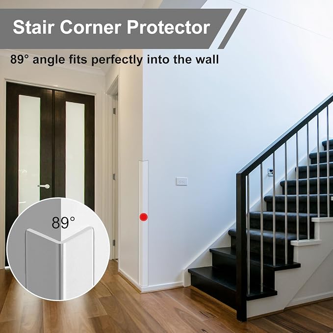 Wall Corner Protector, 31-1/2 in X 1-5/8 in Corner Guard - Image 7
