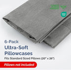 Standard Pillow Cases Set of 6 - Image 2