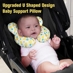 KAKIBLIN Baby Travel Pillow, Upgraded Baby Neck Pillows - Image 3