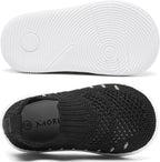 MORENDL Baby Toddler Walking Socks Non-Slip Breathable Unisex Casual Sneakers - Image 4