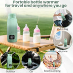 Portable Bottle Warmer for Travel, 17oz Portable Milk Warmer for Baby Fast - Image 6